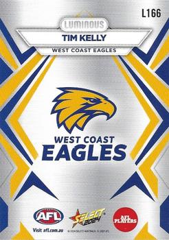 2024 Select AFL Footy Stars - Luminous #L166 Tim Kelly Back